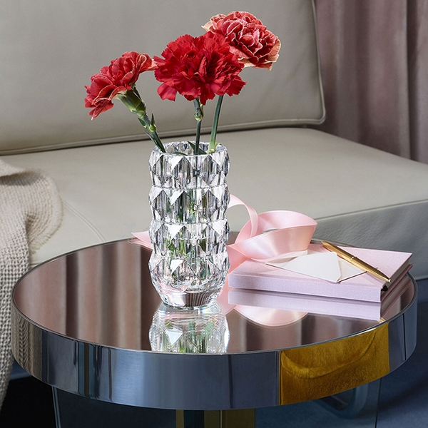 Baccarat Louxor Clear Round Vase